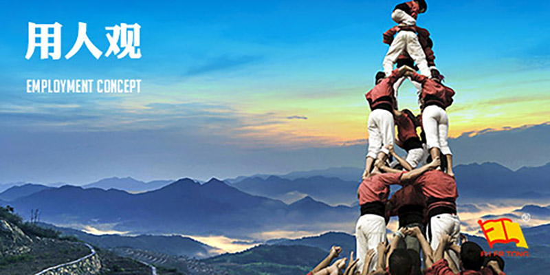 以人為本、知人善用、團(tuán)隊(duì)協(xié)作